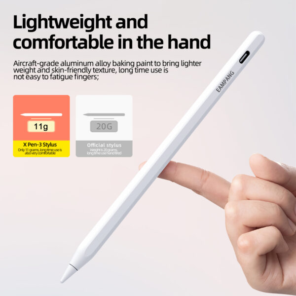 For Apple iPad Pencil 2 Stylus Pen iPad Pro 11 12.9 2021 2022 10.2 7th 8th 9th 10th Gen mini 5 6 Air 3 4 5 10.9 Tilt Pressure - 图片 8