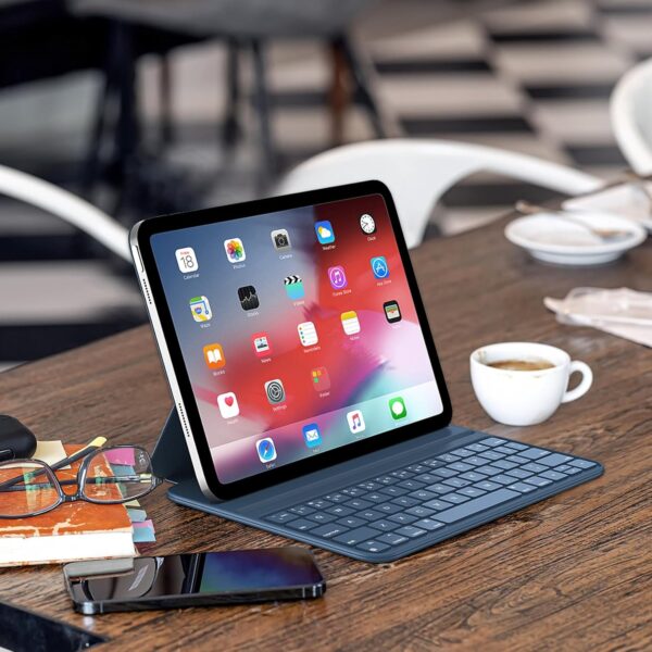 Magic Case For iPad 10th 10.9 2022 A2777 A2696 A2757 Keyboard Arabic Spanish Keyboard - 图片 5