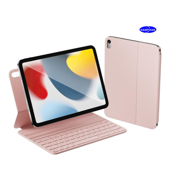 Magic Case For iPad 10th 10.9 2022 A2777 A2696 A2757 Keyboard Spanish Arabic Keyboard