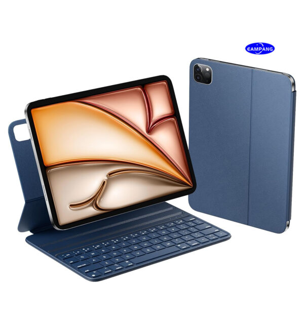Magic Case For iPad Air 4th 5th Air 11 M2 2024 Pro 11 2018-2022 A2324 A2588 A2899 A1979 A2228 A2301 A2435 Spanish Korean Russian Arabic Keyboard