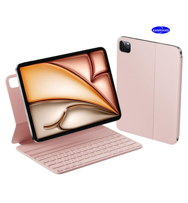 Magic Case For iPad Pro 11 2018-2022 Air 4th 5th Air 11 M2 2024 A2899 A1979 A2228 A2301 A2435 A2324 A2588 Spanish Korean Russian Arabic Keyboard