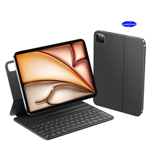 Magic Case For iPad Pro 11 2018-2022 Air 4th 5th Air 11 M2 2024 A2899 A1979 A2228 A2301 A2435 A2324 A2588 Spanish Korean Arabic RussianKeyboard