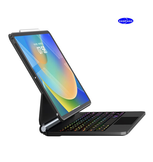 for iPad 9th Generation Case with Keyboard,Magic Magnetic Keyboard Case for iPad 10.2 9th/8th/7th Gen & Air 3,Pro 10.5, Multi-Touch Trackpad - Backlit - Floating Cantilever Stand Wireless Keyboard