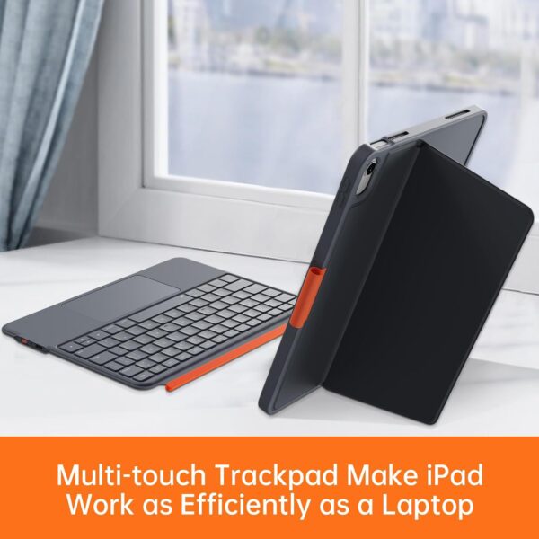 Magic Case For iPad 10th 10.9 2022 A2777 A2696 A2757 Keyboard Arabic Spanish Backlit Keyboard - 图片 8