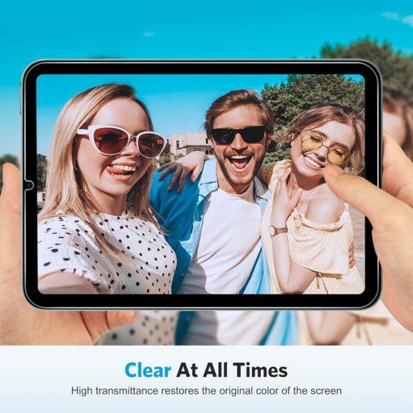 Protector for iPad Mini 7/6 (7th/6th Generation, 8.3 Inch), Tempered Glass for iPad Mini A17 Pro 7th Gen 2024 /iPad Mini 7th 2024/iPad Mini 6th 2021, High Definition - 图片 5