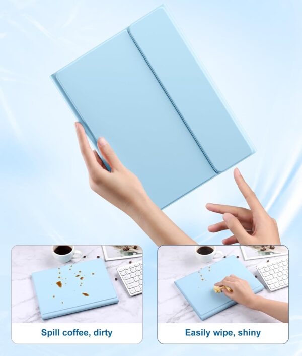TouchPad Backlit Keyboard Case for iPad 9.7 Pro 11 2024 Pro 11 2018-2022 10.2 7th 8th 9th Air 2 3 4th 5th 6th Pro 10.5 2017 10th Gen 10.9 2022 Custom Korean AZERTY Spanish Cover Shell Pen Slot - 图片 6