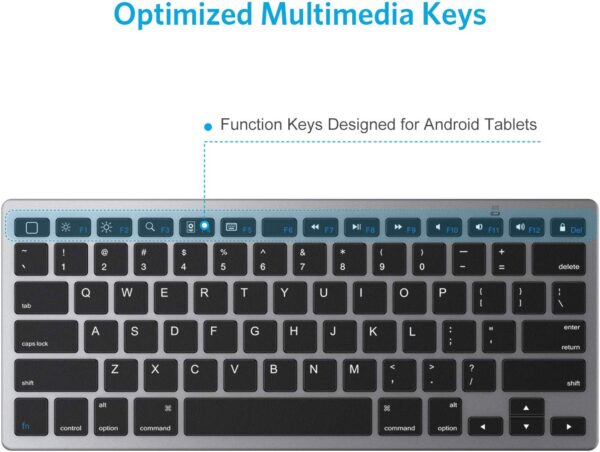 Bluetooth Keyboard for iPad 10th Generation iPad 10.2 (9th/8th/7th) iPad Pro 13/12.9/11 inch iPad Air 13/11 inch iPad Air 5th/4th Gen iPad Mini - 图片 7