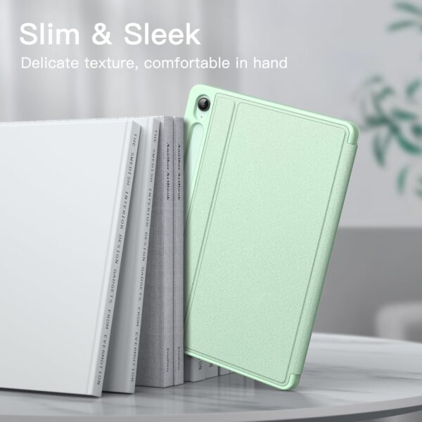 Case for Samsung Galaxy Tab S9 FE 10.9-Inch with S Pen Holder Slim Folio Stand Protective Tablet Cover Multi-Angle Viewing - 图片 4