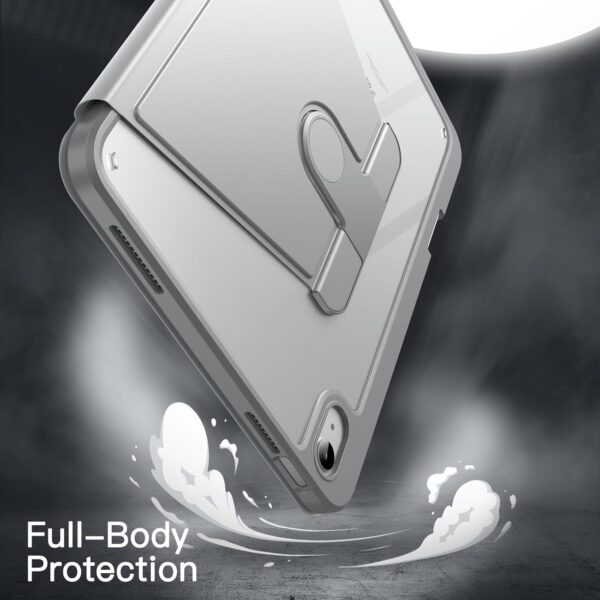 Rotate Case for iPad 10th 10.9 2022 Model 10th Generation with Pencil Holder 360 Degree Rotation Protective Stand Cover Clear Back - 图片 6